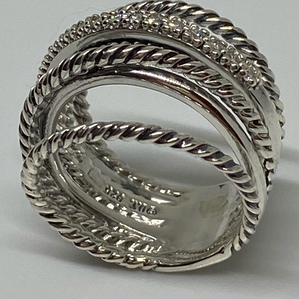 DAVID YURMAN Sterling Silver 925 Crossover - Picture 6 of 9